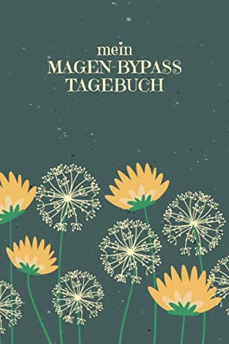 Mein Magen-Bypass Tagebuch: Gepunktetes Notizbuch für deine Erlebnisse und Fortschritte | Motiv: Pusteblumen