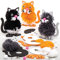 Baker Ross Vogel Pompom Deko Bastelset für Kinder (3 Stück) Kreativsets zum Basteln und Dekorieren zur Frühlingszeit, Mittel