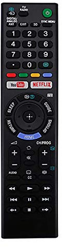 Télécommande Universelle de Rechange pour Tout TV Sony Bravia,Compatible avec Les téléviseurs Sony LED/LCD et 3D TV,avec Touche Youtube Netflix