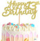 3 Stück Happy 13th Birthday Cake Topper, 13th Geburtstag Tortendeko Kuchendeko Torten Kuchen Cake Toppers, Glitzer Gold Tortenstecker Girlande für Mädchen Junge Kinder 13 Geburtstag Party Dekoration