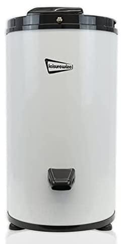 Leisurewize | Portable 230v Heavy Duty Low Wattage 6kg Spin Dryer | 2800 RPM | Steel Drum | Student Camping Caravan Motorhome Dryer | Energy-Efficient (LW642)