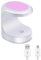 Mini LED UV Nageltrockner, USB Portable Schnell trocknend Nagellack Aushärtelampe, 16W UV Nagellampe für Gelnägel Polish Trockner Lampe Nail Art Maniküre Werkzeuge, für einzelne Finger…