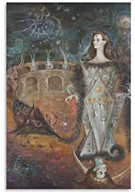 Ninainai Poster-Bilddruck, Leonora Carrington, Leinwand, Poster, Wandfarbe, Kunst, Poster, Dekoration, moderne Kunstwerke, 20 x 30 cm