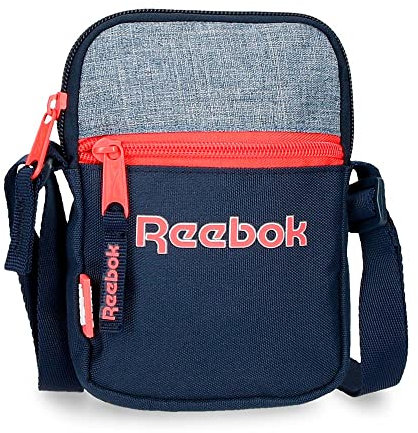 Reebok Lucia Kleine Umhängetasche Blau 12x17x2,5 cm Polyester