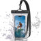 TECHGEAR Waterproof Phone Pouch, IPX8 Floating Case for Swimming, Waterproof Phone Bag with Lanyard Compatible for iPhone 16e 16 15 14 13, Samsung Galaxy S25 S24 S23 S22+ S21 Ultra A16 A35 A26 A05s