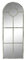 DKD Home Decor Espejo de Pared 42 x 2,5 x 122 cm Gris Metal Blanco Vintage Ventana