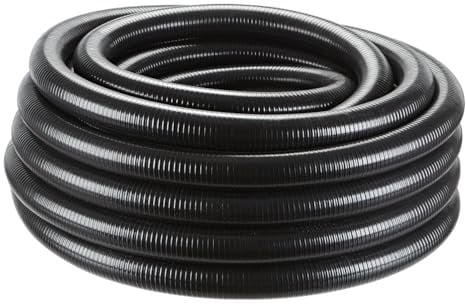 OASE Spiralschlauch schwarz 1 1/2, 12,5 m - PVC-Schlauch, Teichschlauch, Wasserschlauch, uv-beständig