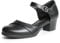 DREAM PAIRS Women's Dress Shoes Mary Janes Comfortable Low Block Heels Pumps Round Closed Toe Chunky Ankle Strap Shoes for Work Flight,Size 5.5,Black,SDPU2412W