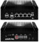 AIOPCWA Core i3 N305 Firewall Mini PC Octa Core, 4 x 2.5 GBE i226V LAN Fanless Router Computer, Barebone, Micro Firewall Appliance, Support Windows OPNsense, TF Card Slot