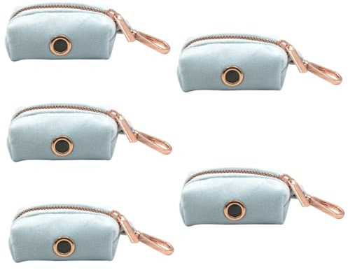 YARNOW 5 Pièces Distributeur De Sac De De Chien Accessoires Pour Animaux De Compagnie Distributeur De Sac À Usage Quotidien Support De Sac De Distributeur De Sac Poubelle