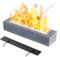 Chimenea de Bioetanol Mesa, KISKVV Chimenea para Fogatas en Hormigón para Interior y Exterior, Chimenea de Mesa Decorativas Portátil sin Humo, Fuego de Mesa para Balcón Jardín Salón, Azul
