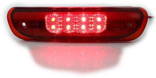 ALaaaaL Auto Rücklicht für Jeep Grand Cherokee 1999-2004,Auto-Heckstoßstangenbremslicht Heckblinkerreflektorlampe Ersatz Zubehör,A-Red