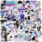 50pcs Omori Stickers, Cool Anime Game Stickers, Graffiti Colorful Waterproof Vinyl Aesthetic Decals for Laptop Skateboard Guitar, Teens and Boys