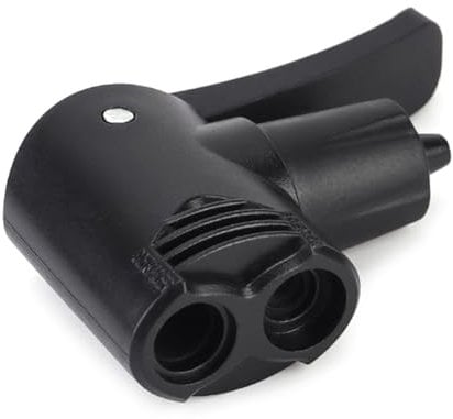 Fcnjsao Bicycles Pumps Adapter Valves Bicycles Replacement Double Head Air Pumps Adapter Valves Cycle Tyre Tube Pumps Adapter