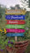 MDF Holzstecker Gartenstecker Gartenstab Holzschild Wegweiser (Land)