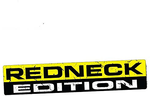 15cmx3cm Auto Styling REDNECK EDITION Lustiger Autoaufkleber Vinyl Aufkleber Auto LKW Fenster