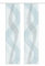 Vision S 055397 2er-Set Schiebegardinen VALESI, blau, 260 * 60