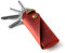 Schlüsselanhänger Leder, Schlüssel Organizer, Schlüsselringe, Schlüsseltasche, Schlüsseletui, Schlüsselhalter, Schlüsselhülle, Key Holder, Keychain, Keyring, Crazy Horse Craft (Fragola Red)