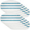 MXZONE 10 Pack Replacement Steam Mop Pads Cleaning Pad Fit for PurSteam ThermaPro Steam Mop Cleaner10-in-1