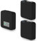 Funda Protectora de Silicona para RODE Wireless GO I II Micrófono, Funda de Silicona para Micrófono para Sistema de Micrófono Inalámbrico RODE Wireless GO 1 & 2 de Frgyee (Negro)