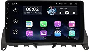 Autoradio GPS Navigation Für Mercedes Für Benz C Klasse 3 W204 S204 2006-2011 Auto Stereo 8G + 128G ROM QLED Android 11 Autoradio Multimedia GPS Navigation Stereo Multimedia Player