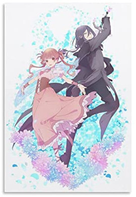 HANYING Sugar Apple Fairy Tale Art Anime Poster Wandkunst Gemälde Leinwand Drucke Dekor Poster Kunstwerke 60 x 90 cm