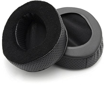 VKMKV Velour von Ohrpolstern, Ersatz-Ohrpolster, Schaumstoffabdeckung, Kissen, Schalen for Taotronics TT-BH060 Kopfhörer, Headset-Ersatzteile