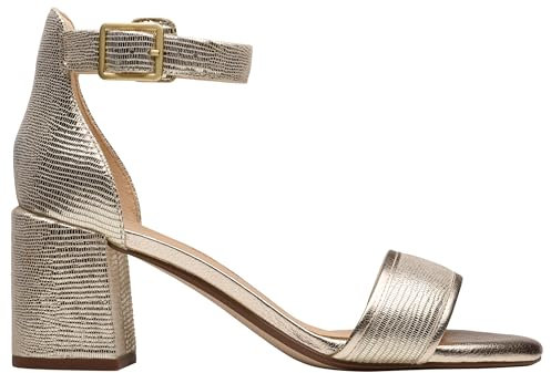Clarks Femme Ezoria Mae Sandale, Champagne Int, 37 EU