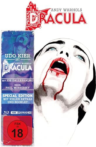 Andy Warhols Dracula - Mediabook - Cover B (4K-Ultra HD) (+ Blu-ray) (+ Bonus-Blu-ray)