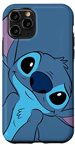iPhone 11 Pro Disney Lilo and Stitch Cute Stitch Face Slate Gray Case