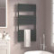 GY Bath Bathroom Radiator Anthracite 1200x600mm Flat Panel Towel Rail Designer Modern Central Heating Rads