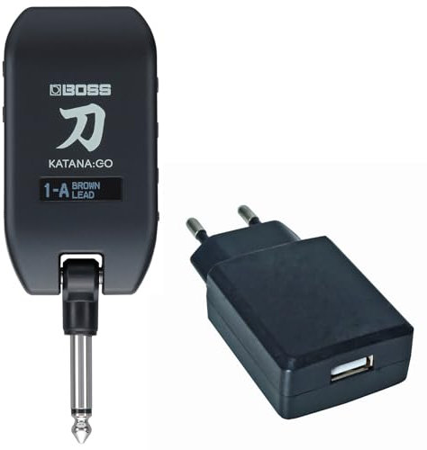 Boss Katana GO Amp Plug Kopfhörer-Verstärker + keepdrum BS510 Netzteil