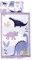 Kinderschlafsack - Tragbar wie EIN Rucksack - Schlafsack für Kinder, 130x50cm Kinder Schlafsack für Kleinkinder Jungen und Mädchen, Ideal für Kindertagesstätte, Kindergarten (Dino Ice Age)