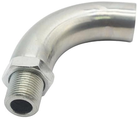 Genérico Sensor de oxígeno con curvatura extendida, junta de hidrógeno universal, conector M18 X 1,5, limitador, tapón de flujo de gas ajustable