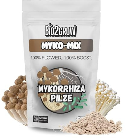 Bio2Grow Myko-Mix 250g – Mykorrhiza Pulver Pilze als Wurzelaktivator & organischer Bodenaktivator für Pflanzen