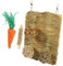 ibasenice 1satz Woven Grass Mat Für Kleintiere Für Meerschweinchen Kaninchen Und Hamster Atmungsaktiv Und Sicher Kauen Teiliges Für Schlaf Und Spiel