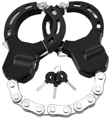 DGOINGPI Pinza Antirrobo Moto Candado para Bicicletas eléctricas, Scooter eléctrico, Resistente, antirrobo, con Llave para Motocicletas eléctricas