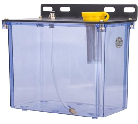 FUBESK 3L CNC Schmierwasserbox mit Filter für Drehmaschine Fräsen und Bohrmaschine Öltank