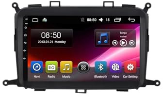 Car Radio para Kia Carens 2014-2017 9 Pulgadas Android 15 Autoradio con Wireless Carplay Android Auto para, 8 Core 4G+64G