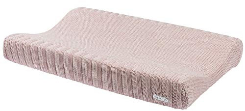 Meyco 2763083 Housse de matelas à langer à 2 cordes, 100% coton recyclé Multicolore 45 x 70 cm