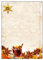 SIGEL DP139 Weihnachtsbriefpapier mit Weihnachtspunsch-Duft | DIN A4 | 25 Blatt Christmas Flavour | weihnachtliches Motivpapier