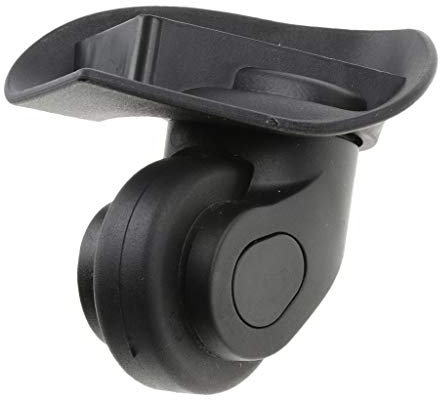 Baoblaze 1 Paar Mute Koffer Gepäck Ersatz Rollen für Trolley, Gepäck-Koffer, Hartschalenkoffer, Schwarz - A20