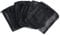 SLSON 12 Pcs Aquarium Filter Bag Nylon Media Mesh Bags Reusable Net Bags with Plastic Zipper for Fish Tank Bio Balls, Pelletized Carbon, Ammonia Remover and Ceramic Rings,Black