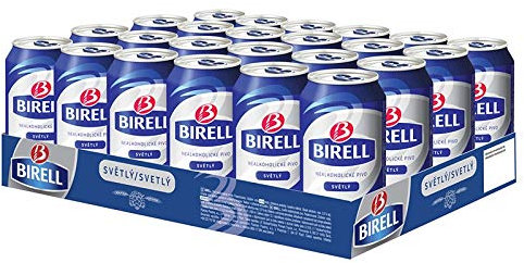 Birell Svetly - Helles alkoholfreies 330ml dosenbier (24 x 330ml) EU