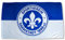 Sportverein Darmstadt 98 Fahne - Hissfahne Flagge mit Hohlsaum - 150x90cm - Original Lizenzprodukt
