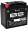 Batteria moto BS SLA BTX14 (YTX14-BS) - Senza manutenzione - 12 V 12 Ah - Dimensioni: 150 x 87 x 145 mm compatibile con Aprilia SHIVER 750 2007