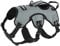 rabbitgoo Escape-Proof Dog Harness Medium with Large Handle, Anti-Pull Reflective Working Service Pets Vest, Breathable Pets Vest, Adjustable Lift Support Body Harness Large Dogs Outdoor, L, Grey