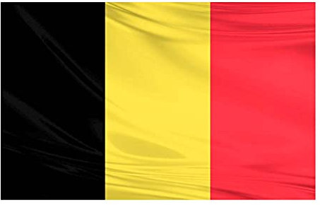 Bandiera Belgio, Bandiera Nazionale Belga, Misura 145X90cm, Tessuto Poliestere Con Passante Per L'Asta (Belgium)