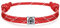 J.Endéar Nautisches Armband Lebensbaum für Herren Damen Silber 925 mit Wasserdichtem Seil Armband Partner Freundschaft Männer Armband, Rot