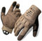 Zune Lotoo Paintball Handschuhe, Atmungsaktive und Verschleißfeste Airsoft Handschuhe mit 3-Finger-Touchscreen, TPR-Aufprallschutz Stoßdämpfende Taktische Gloves mit für Klettern Paintball (M)